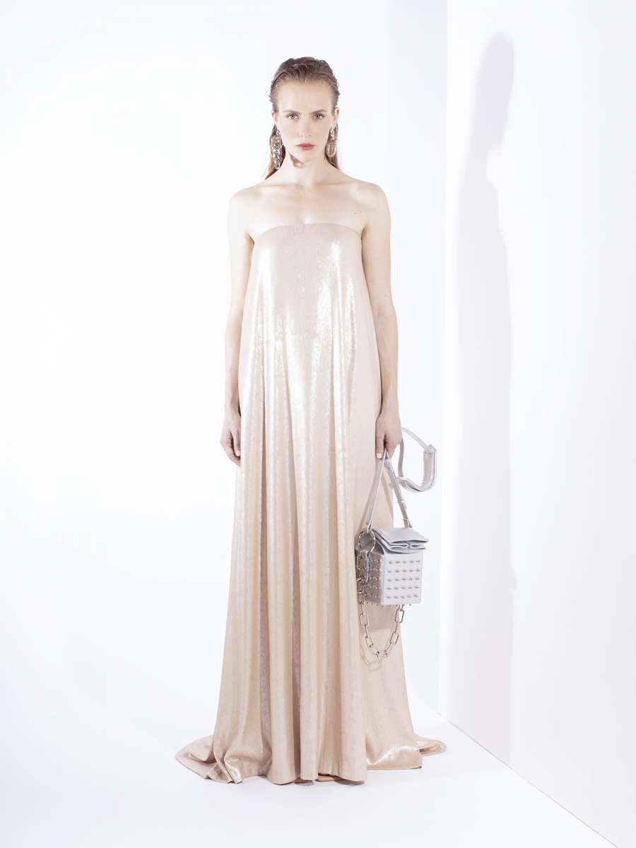 solum sequined gown
